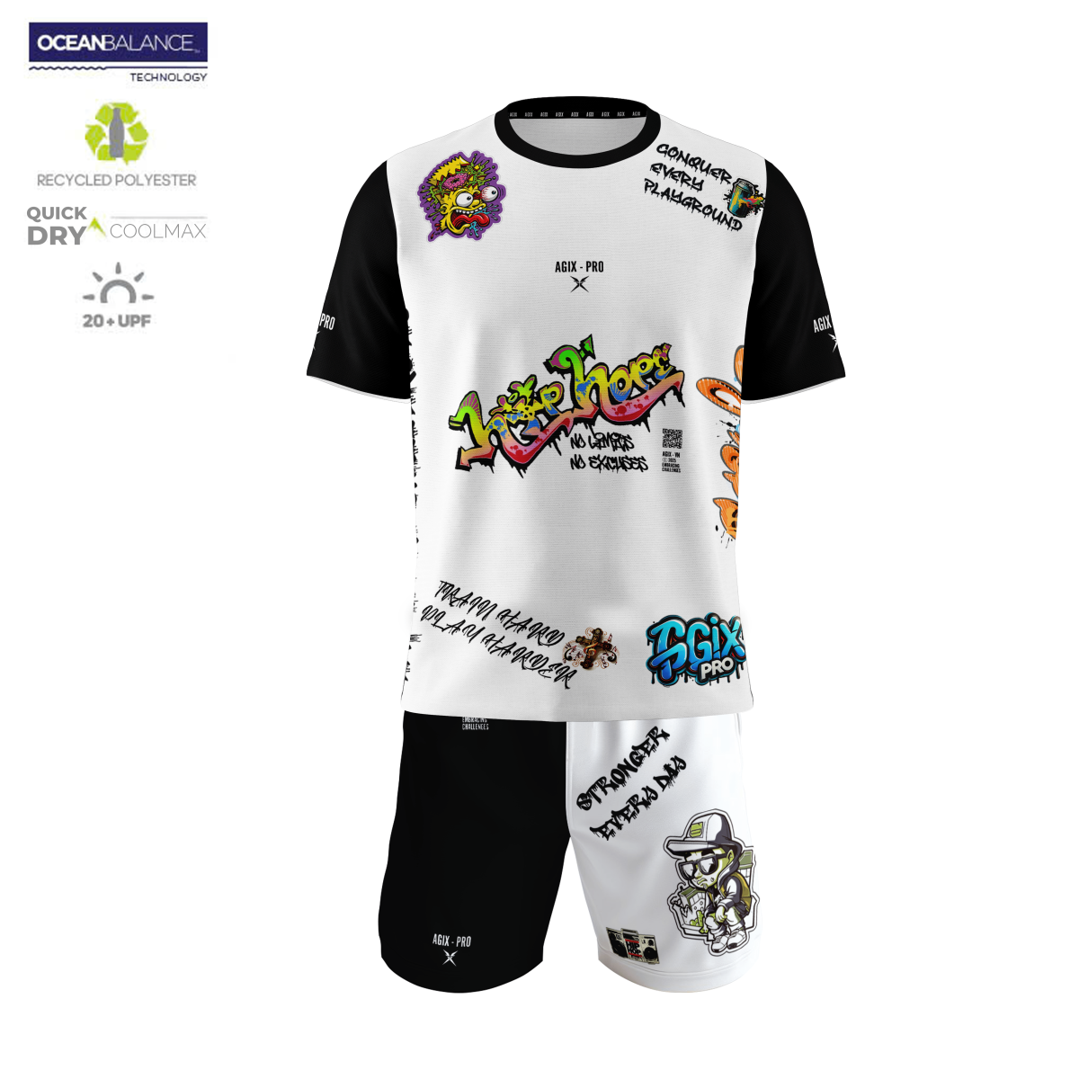 SET HIP-HOP GRAFFI